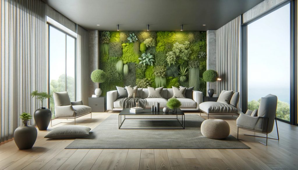 salotte-con-parete-vegetazione-artificiale-verde